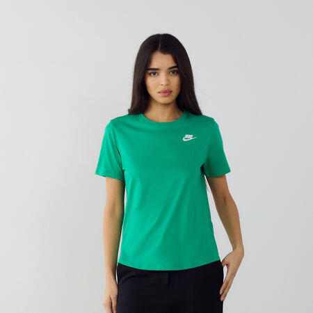 NIKE TEE SHIRT CLUB VERT/BLANC FEMME