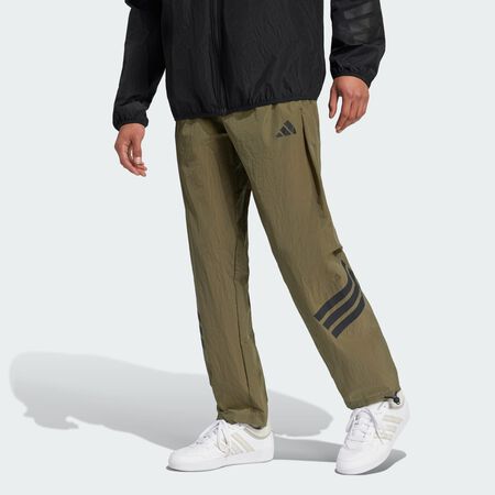 ADIDAS SPORTSWEAR Future Icons 3-Stripes Woven Pants Olive Strata MEN