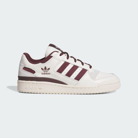 ADIDAS ORIGINALS Chaussures Forum Low CL Cloud White / Aurora Ruby / Wonder White HOMME