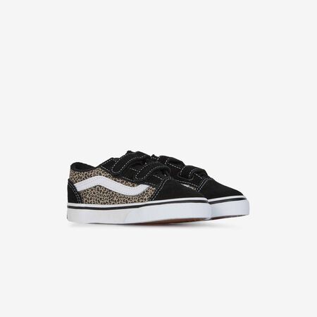 VANS old skool OLD SKOOL V NOIR/LEOPARD BÉBÉ