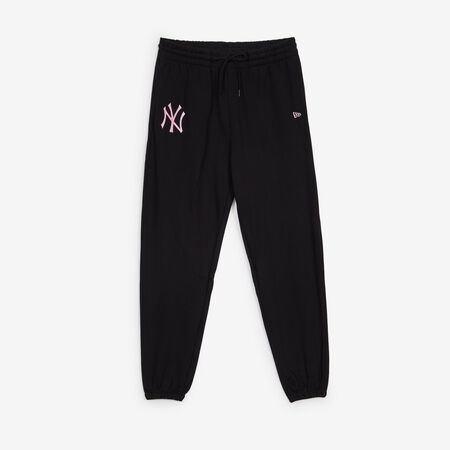 NEW ERA PANT JOGGER NEW YORK YANKEES BLACK/PINK MEN