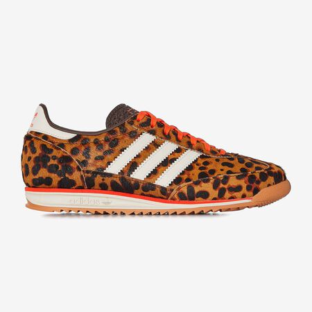 ADIDAS ORIGINALS sl 72 SL 72 OG LEOPARD PONY HAIR BROWN/WHITE WOMEN