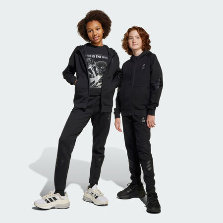ADIDAS SPORTSWEAR PANTALON ADIDAS STAR WARS MANDALORIAN Black / Iron Metallic JUNIOR