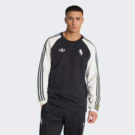 ADIDAS PERFORMANCE Juventus FC Originals Crew Sweatshirt Black MEN