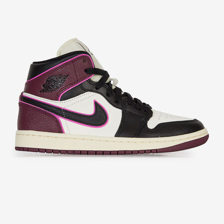 AIR JORDAN MID SE : BLACK/PURPLE