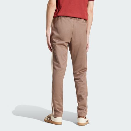ADIDAS ORIGINALS Pantalon de survêtement Adicolor Classics Beckenbauer Trace Brown / Wonder White HOMME