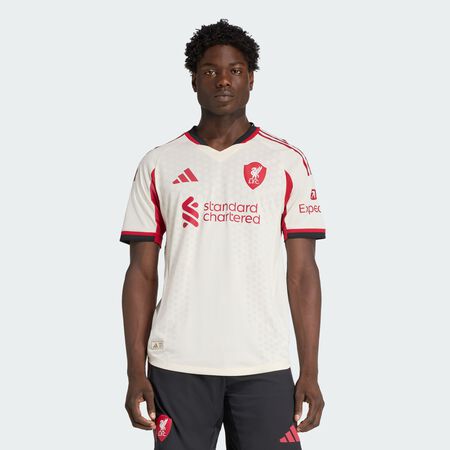 ADIDAS PERFORMANCE Liverpool FC 25/26 Away Authentic Jersey Wonder White MEN