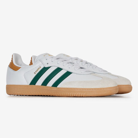 ADIDAS ORIGINALS samba SAMBA OG WHITE/GREEN MEN