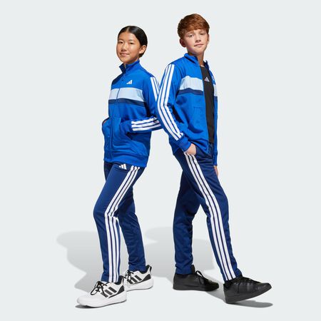 ADIDAS SPORTSWEAR Survêtement maille 3 bandes Seasonal Essentials Tiberio Enfants Royal Blue / White / Glow Blue CADET