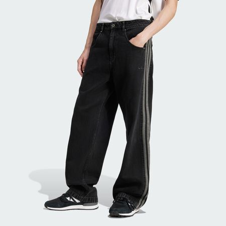ADIDAS ORIGINALS PANT DENIM BLACK/WHITE MEN