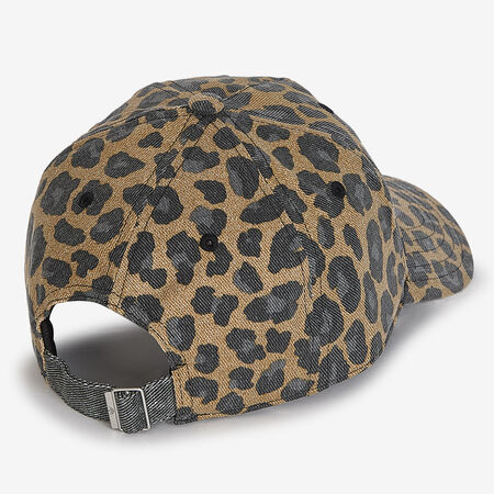 ADIDAS ORIGINALS CASQUETTE TREFOIL LEOPARD BROWN/WHITE MEN