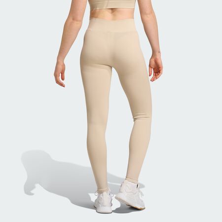 ADIDAS PERFORMANCE Legging maille long Workout Essentials Beige FEMME