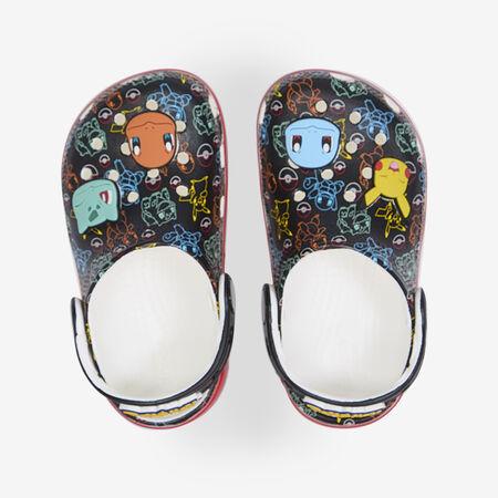 CROCS CLASSIC CLOG POKEMON NOIR/BLANC BÉBÉ