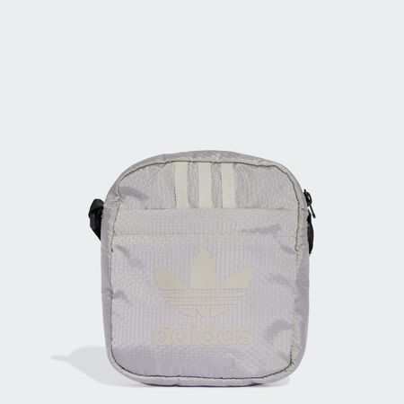 ADIDAS ORIGINALS Small Item Bag Grey Two / Black UNISEX