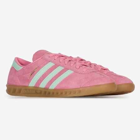 ADIDAS ORIGINALS HAMBURG ROSE/BLEU FEMME