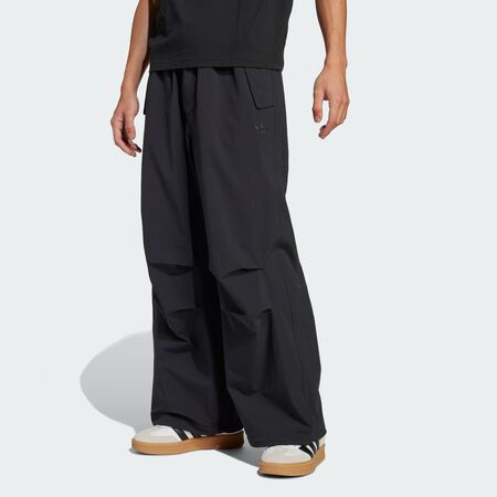 ADIDAS ORIGINALS Premium Essentials Utility Parachute Pants Black MEN
