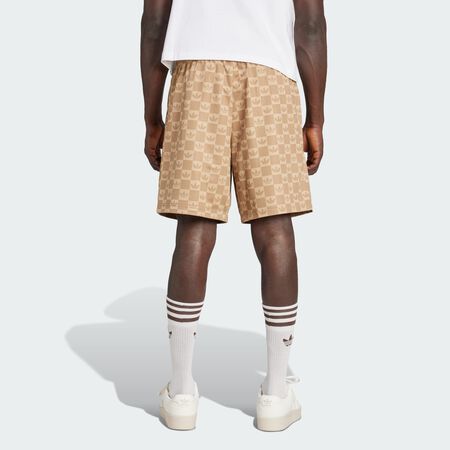 ADIDAS ORIGINALS Monogram Regular Mesh Shorts Cardboard MEN