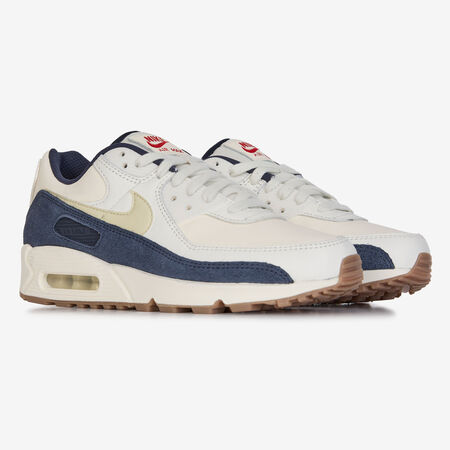 NIKE air max AIR MAX 90 BEIGE/MARINE HOMME