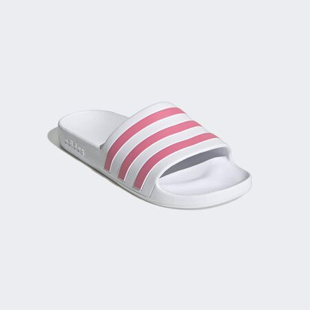 ADIDAS SPORTSWEAR adilette Claquette Adilette Aqua Cloud White / Rose Tone / Cloud White FEMME