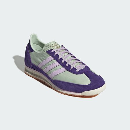 ADIDAS ORIGINALS SL72 OG Shoes Linen Green / Ice Lavender / Collegiate Purple UNISEX