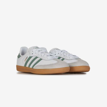 ADIDAS ORIGINALS samba SAMBA OG WHITE/GREEN TODDLERS