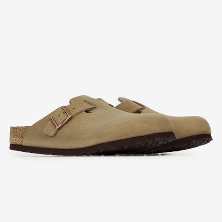 BIRKENSTOCK boston BOSTON LEATHER TABACCO BROWN GREY MEN