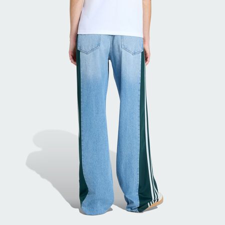 ADIDAS ORIGINALS Pantalon adidas Originals Athletic Dept Denim Firebird Light Blue / Aurora Ivy FEMME