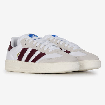 ADIDAS ORIGINALS samba SAMBA XLG WHITE/BURGUNDY MEN