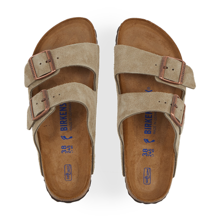BIRKENSTOCK arizona ARIZONA SUEDE TAUPE TAUPE WOMEN