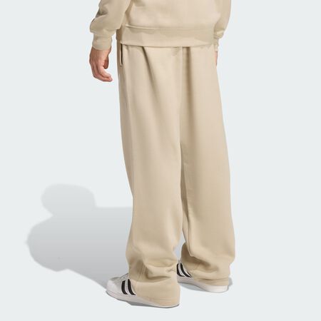 ADIDAS ORIGINALS Trefoil Essentials Open Hem Pants Stone Khaki MEN