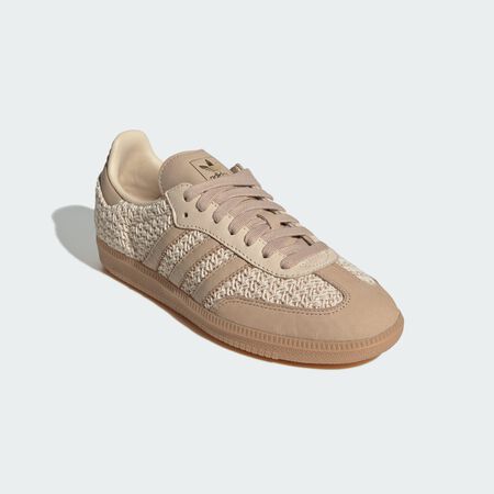 ADIDAS ORIGINALS samba SAMBA OG KNIT BEIGE/MARRON HOMME