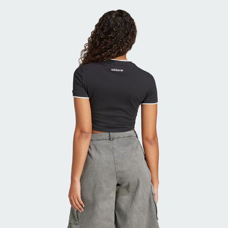 ADIDAS ORIGINALS T-shirt baby graphique adidas Sport Black FEMME
