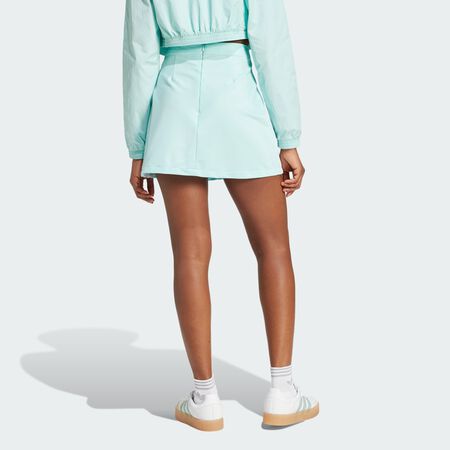 ADIDAS ORIGINALS Mini-jupe 3 bandes Adicolor Semi Flash Aqua FEMME