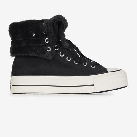 CONVERSE CTAS FOLD-OVER LIFT NOIR FEMME