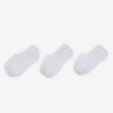 COURIR PACK FOOTIES COURIR X3 WHITE UNISEX