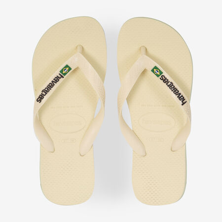 HAVAIANAS BRASIL LOGO YELLOW WOMEN
