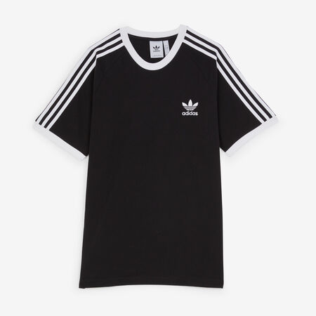 ADIDAS ORIGINALS 3-STRIPE T-SHIRT BLACK/WHITE MEN