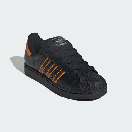 ADIDAS ORIGINALS superstar Superstar II Shoes Core Black / Crew Orange / Semi Impact Orange WOMEN