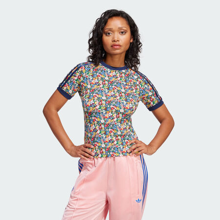 ADIDAS ORIGINALS T-shirt adidas Originals x Liberty London Cali Multicolor / Night Indigo FEMME
