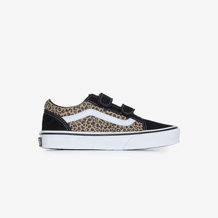 VANS old skool OLD SKOOL V NOIR/LEOPARD CADET