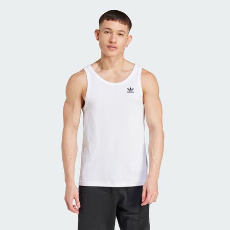 ADIDAS ORIGINALS Débardeur Trèfle Essentials White HOMME