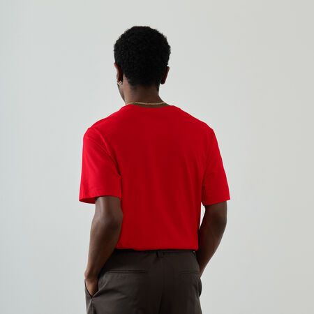 NIKE TEE SHIRT CLUB ROUGE HOMME