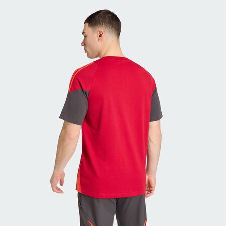 ADIDAS PERFORMANCE Liverpool FC Tiro 25 Competition Cotton Tee Strawberry Red MEN