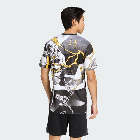 ADIDAS PERFORMANCE adidas Real Madrid Avengers 25/26 Pre-Match Jersey White / Black / Bold Gold MEN