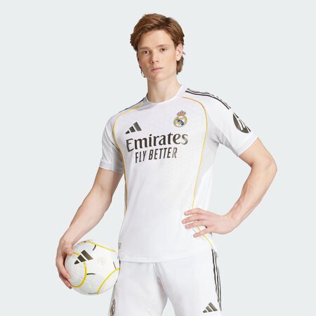 ADIDAS PERFORMANCE Real Madrid 25/26 Home Authentic Jersey White MEN