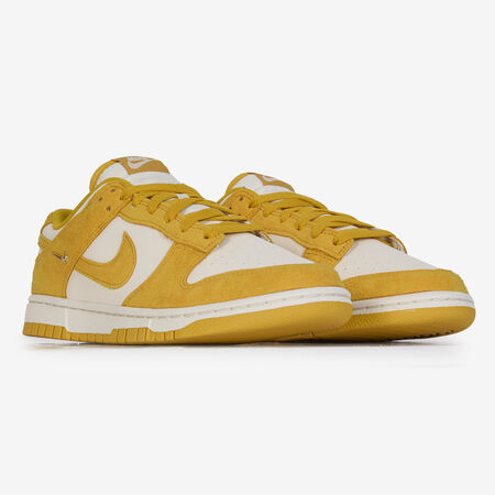NIKE dunk DUNK LOW SUEDE YELLOW/BEIGE MEN