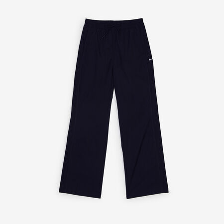 NIKE PANT JOGGER WIDE LEG WVN BLACK/WHITE WOMEN