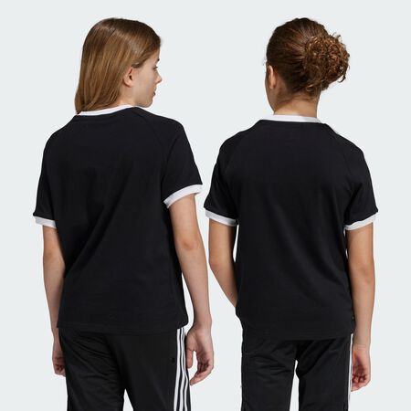 ADIDAS ORIGINALS T-shirt 3 bandes Adicolor Enfants Black / White CADET