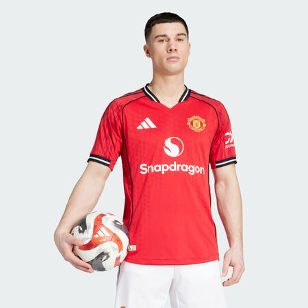 ADIDAS PERFORMANCE Manchester United 25/26 Home Authentic Jersey Mufc Red MEN