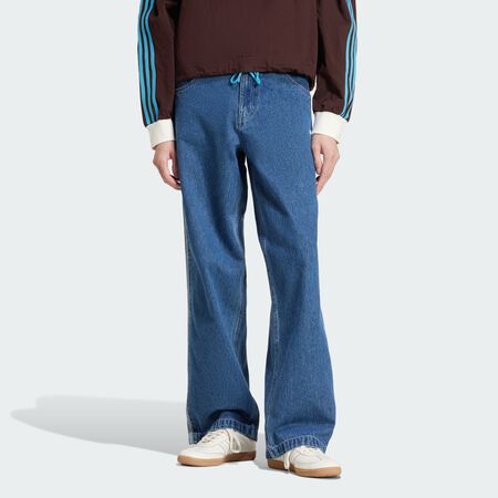 ADIDAS ORIGINALS Pantalon Adicolor Denim Firebird Medium Blue Denim HOMME